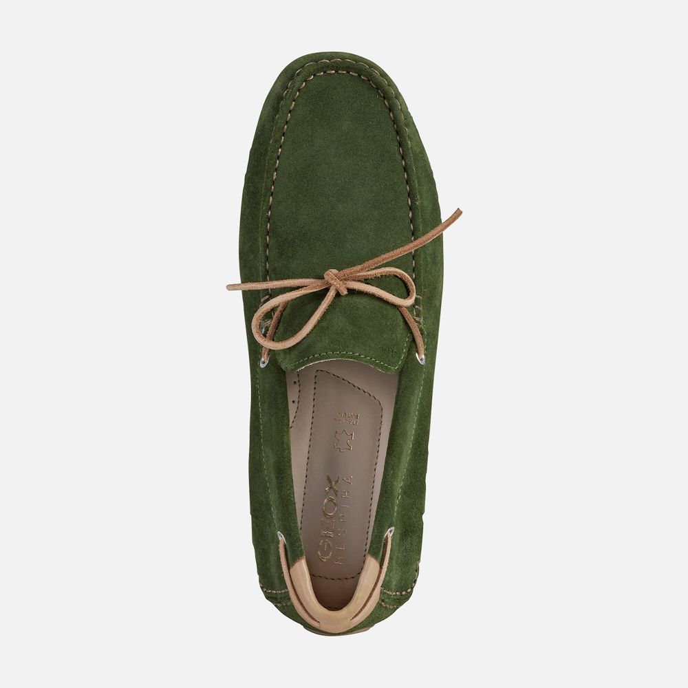 Mocassin Geox Melbourne - Vert - Homme 720653-WST